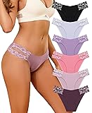 FINETOO Seamless Underwear for Women Cheeky Bikini