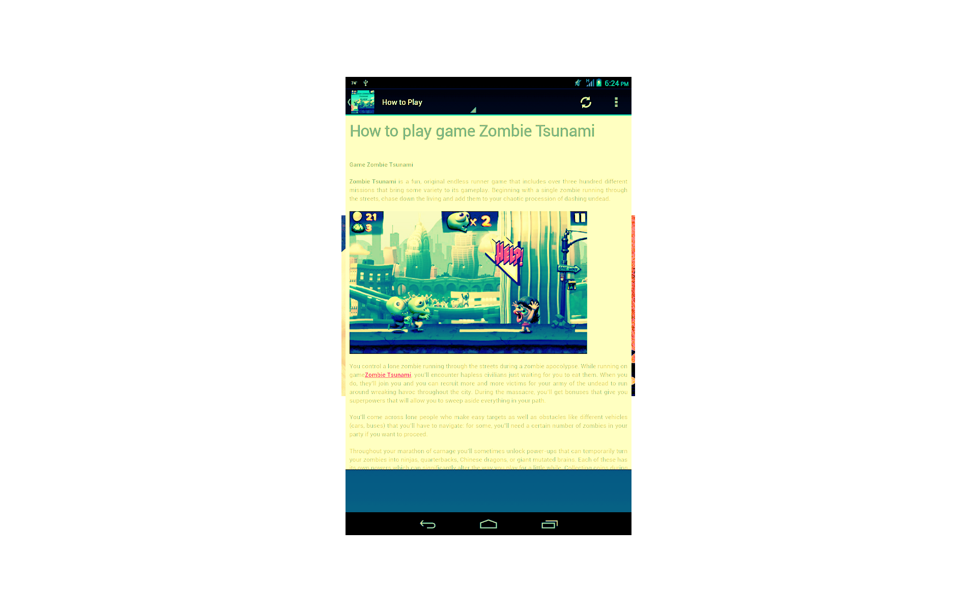 Amazon Com Tips Zombie Tsunami Appstore For Android
