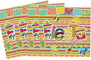 VETWO Fiesta Party Paper Napkins 60pcs Colorful Stripes Mexico Party Decorations Cinco De Mayo Disposable Napkins for Stripes Flags Baby Shower 1st 2nd 3rd 4th Birthday Party Supplies Decorations