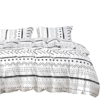 Amazon Com Wake In Cloud Aztec Duvet Cover Set 100 Cotton