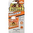 Gorilla Glue Clear, Non-Foaming, Water Resistant, Indoor & Outdoor, Versatile Bonding Usage, Easy Application Nozzle, 1.75oz/