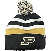 47 Stateline Cuff Beanie Hat with POM - NCAA Premium Cuffed Winter Knit Cap