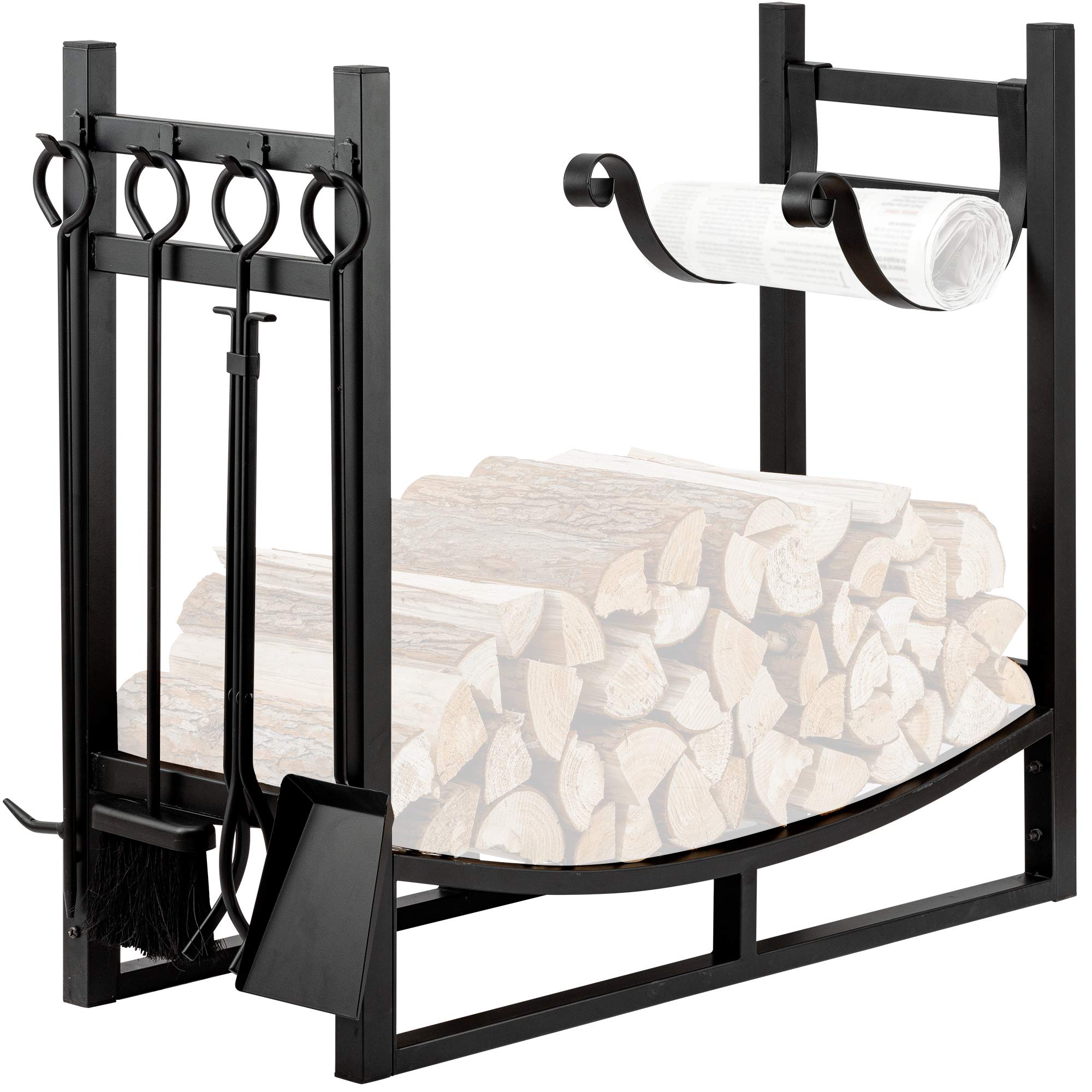 Buy Amagabeli Large Wide Firewood Rack Fireplace Tool Rack Indoor