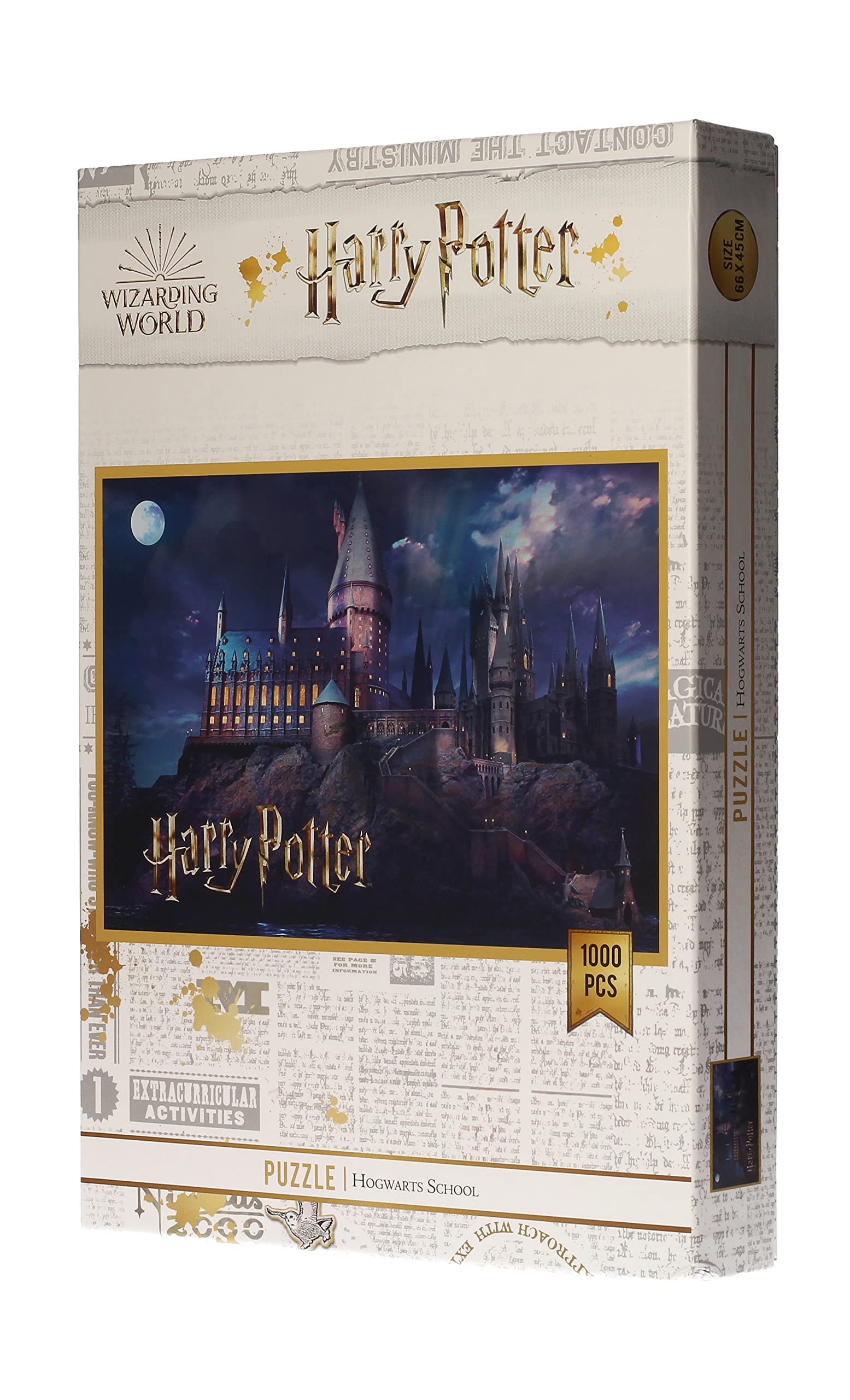 SD TOYS Escuela Hogwarts piezas Does Not Apply 1000 Harry Potter Puzzle for Adults Over 14 Years, 45 x 66 cm, SDTWRN25173, Multicolour, One Size