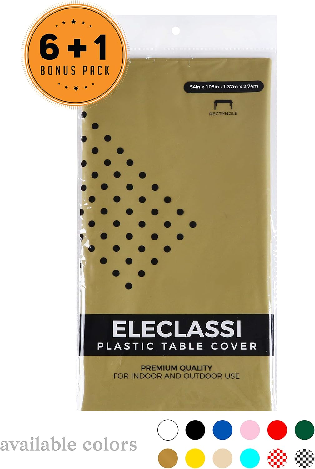 Best black table cloth sparkly