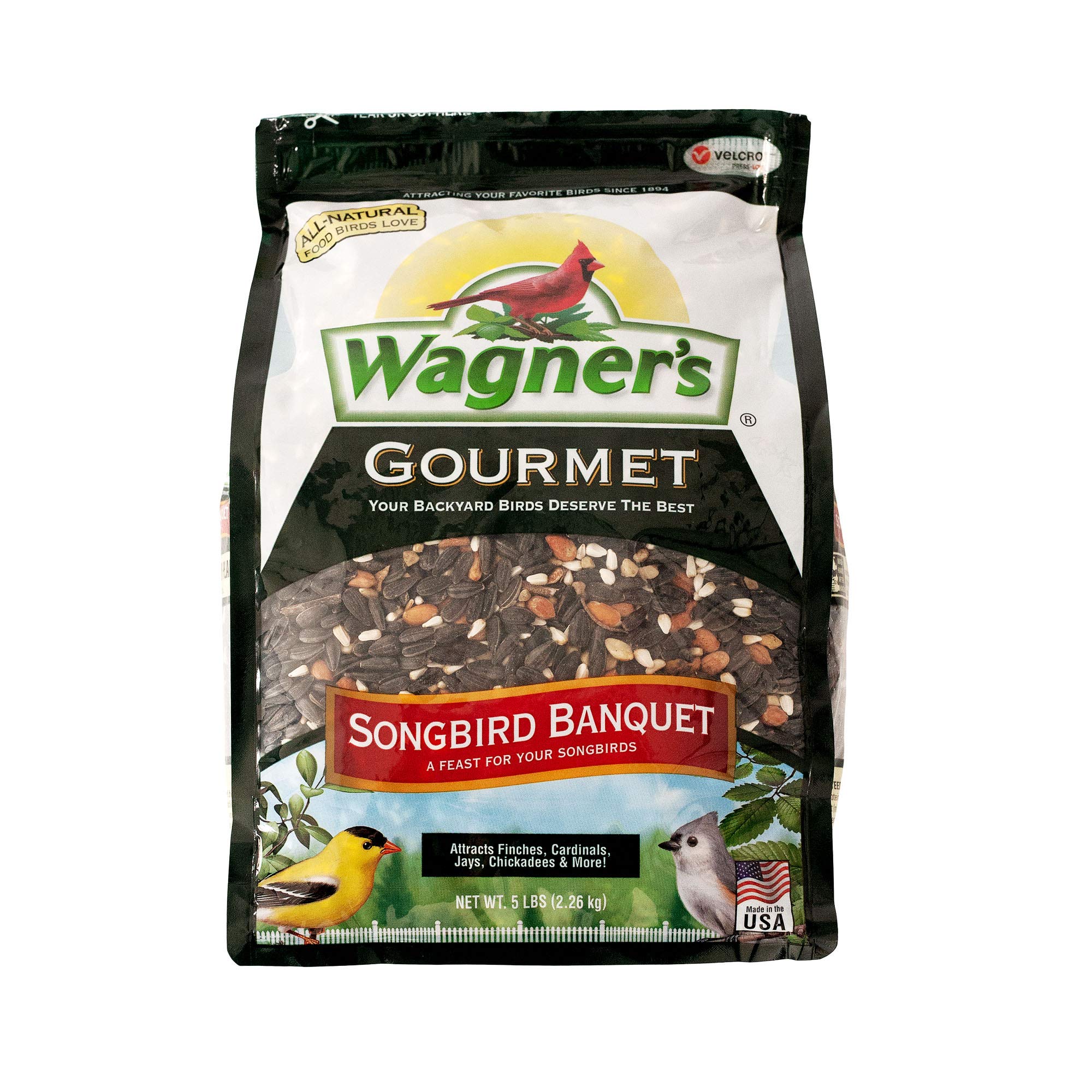 Photo 1 of **EXP N/A**Wagner's 82042 Songbird Banquet Wild Bird Food, 5-Pound Bag