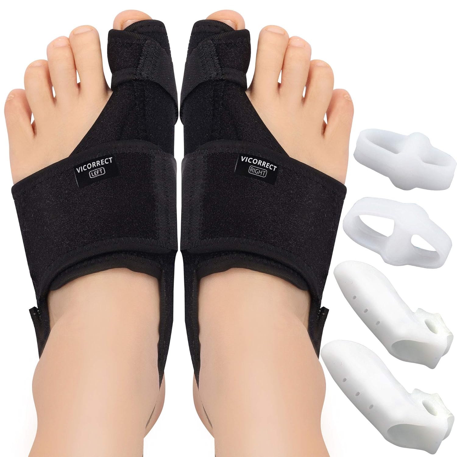 Vicorrect Bunion Corrector & Bunion Toe Separators, Orthopedic Bunion