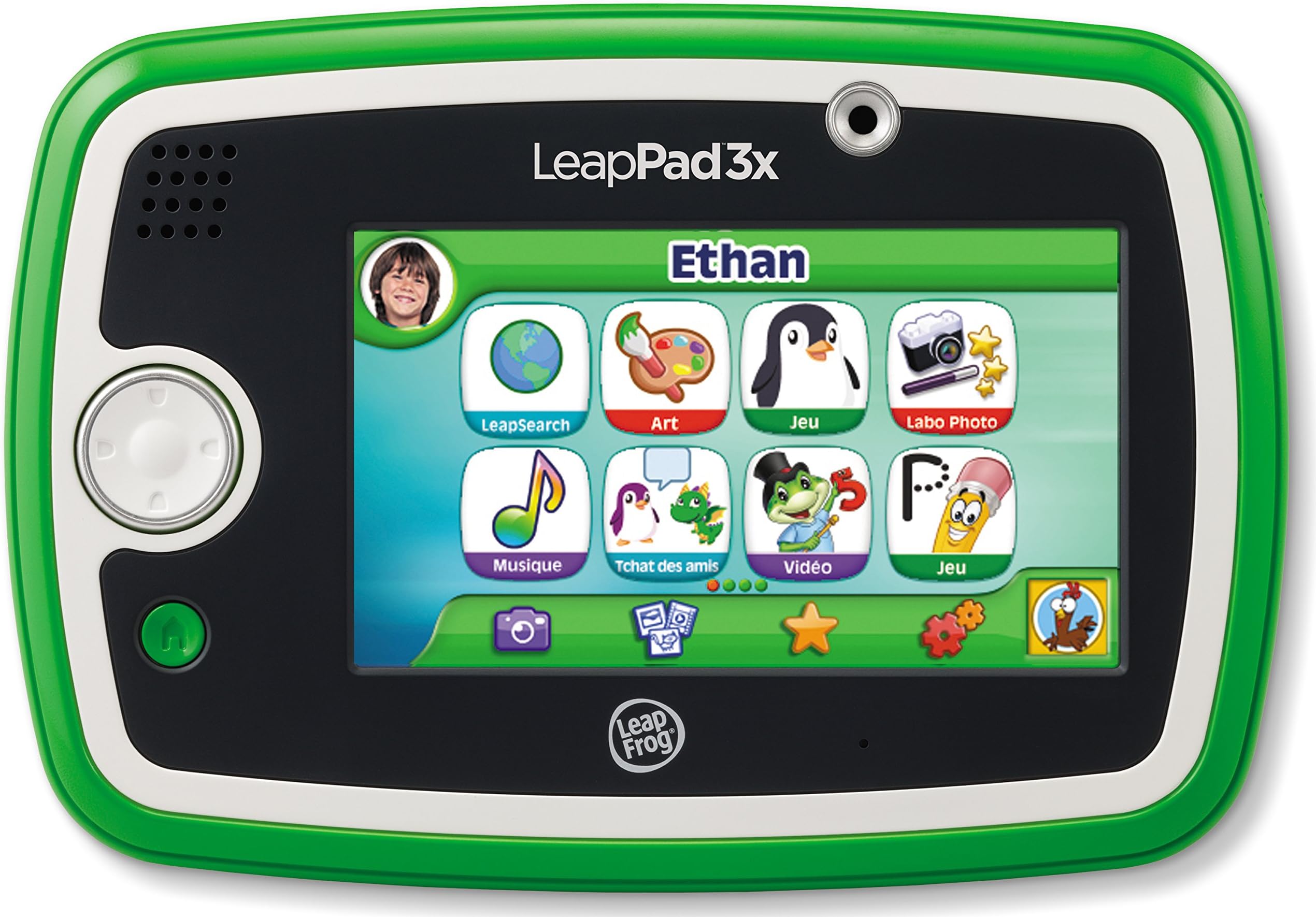 LeapFrog LeapPad 3x Kid' Learning Tablet Green French Only
