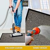 Homatz Hallway Runner Rug Heavy Duty Non-Slip Brown 80x300 cm Dirt Trapper view 5