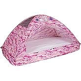 Pacific Play Tents 19781 Kids Pink Camo Bed Tent Playhouse - Twin Size