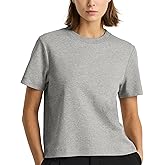 Presics Women’s Good Earth Cotton® Box Cut T-Shirt – Australian-Grown Cotton, Relaxed Fit, Cropped Length, Crew Neck