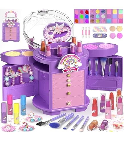 Amazon.com: Clementoni- Crazy Chic Mirror Makeup Box: Fun & Safe