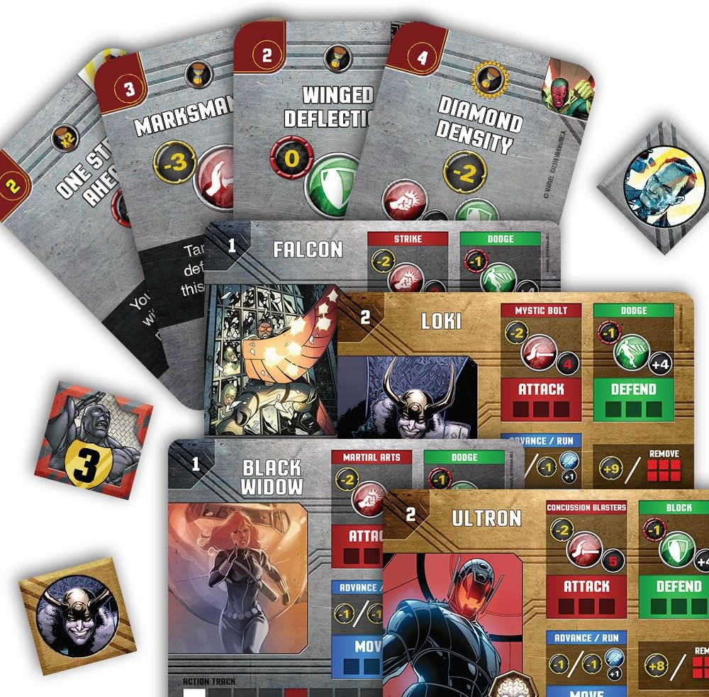 Marvel Strike Teams HeroClix Strategy Game - Avengers Initiative - Image 5