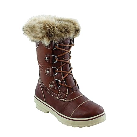 KIMBERFEEL – Damen-Ski Aponi braun – Braun