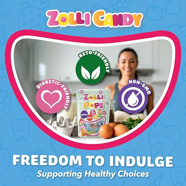ZOLLIPOPS THE CLEAN TEETH POPS, ANTI CAVITY LOLLIPOPS, DELICIOUS FLAVORS, TROPICAL, 5.2 OUNCE ( PACKAGE MAY VARY)