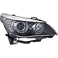 HELLA 169009161 BMW 5 (E60, E61) Passenger Side Headlight Assembly