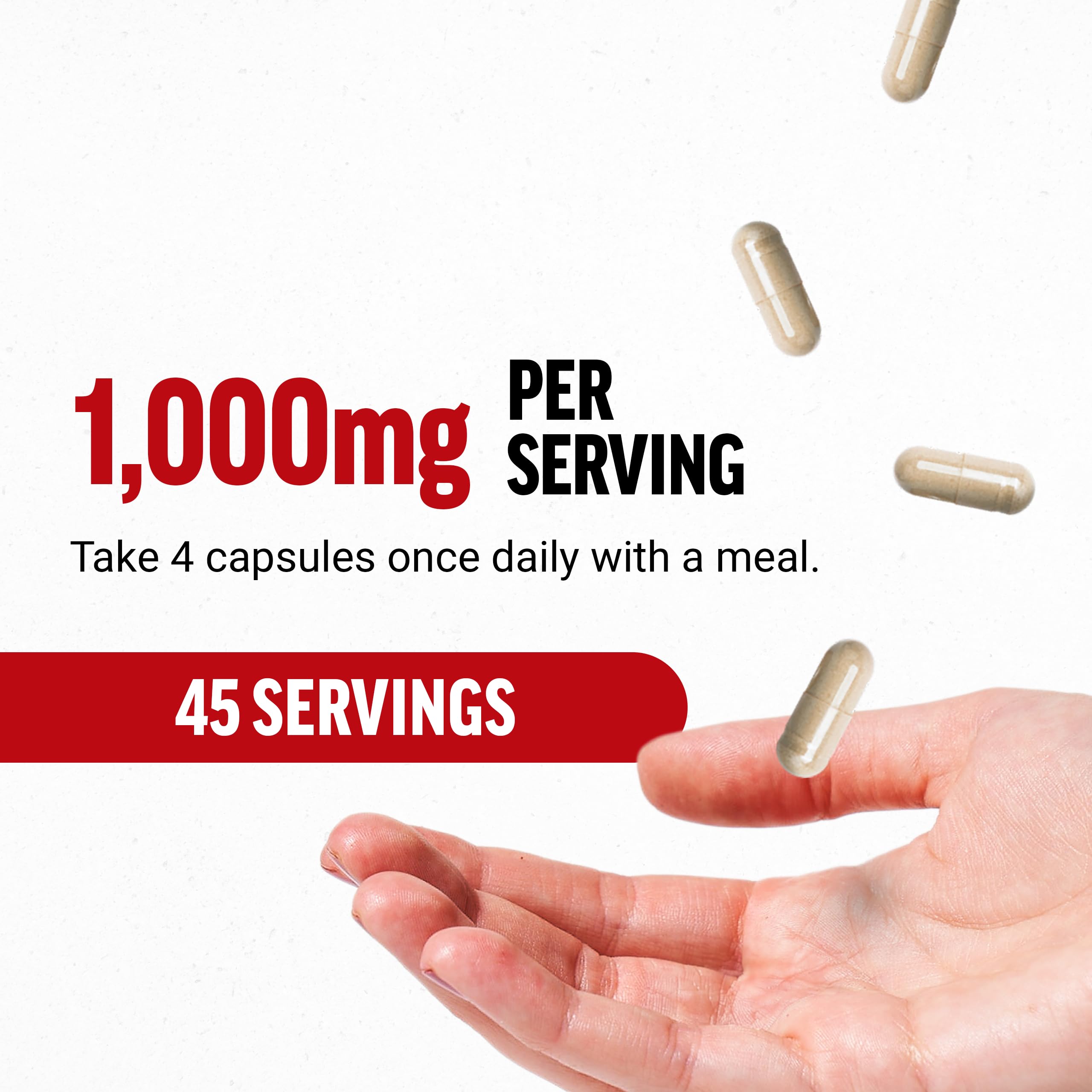 Force Factor Black Maca Root Supplement for Men, 1000mg Maca Negra Extract for Energy, Hormonal Balance & Vitality, Superior Absorption with BioPerine, 90 Capsules