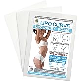 Bruizex Lipo Foam Post Surgery Pads, Liposuction Recovery Foam Boards, Compatable with Compression Garment Sheets, Faja, Abdominal Binder, Waist Trainer, Belly Wrap, BBL Pillow, 3-Pack