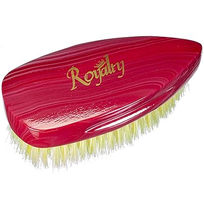 Royalty By Brush King Wave Brush #902- Patented Medium Pointy Palm brush - From The Maker Of Torino Pro 360 Wave Brushes