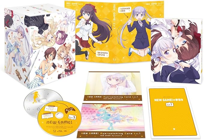 Amazon New Game Lv 1 イベントチケット優先販売申込券付 Blu Ray アニメ