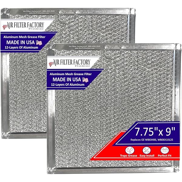 Amazon.com: 2-Pack Air Filter Factory Replacement For GE WB02X9883 