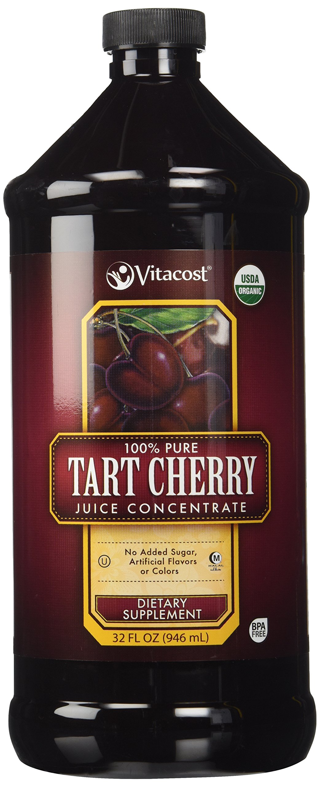 Lakewood Premium Pure Black Cherry, 32 Ounce (Pack of 6