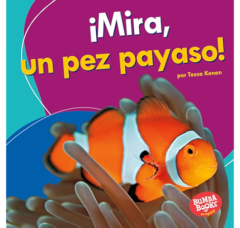 Mira Un Pez Payaso Look A Clown Fish Bumba Books En Espanol Veo Animales Marinos I See Ocean Animals Spanish Edition Kindle Edition By Kenan Tessa Children Kindle Ebooks Amazon Com