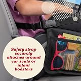 Lusso Gear Kids Travel Tray Car Seat Blue Portable Desk for Travel view 7