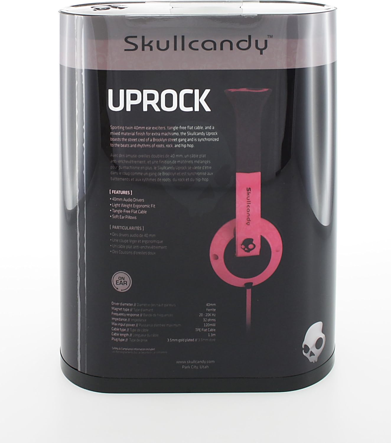 Skullcandy - Auriculares Color Rosa/Negro: Amazon.es: Deportes y ...