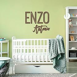 First and Middle Name Signs for Nursery Wooden Name