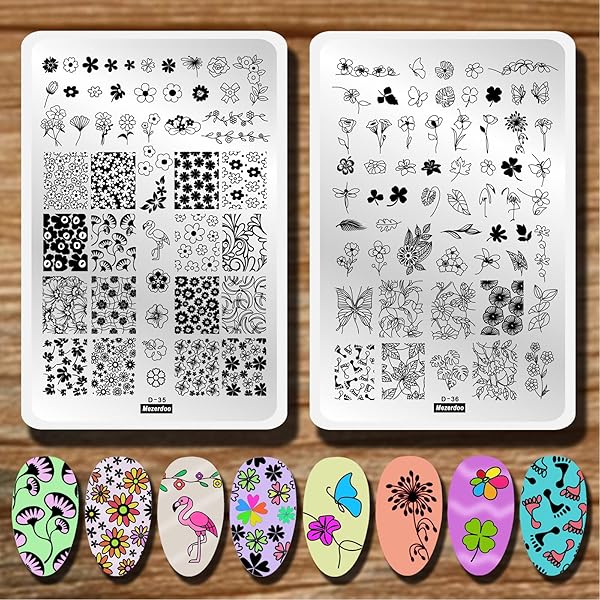 Halloween Nail Stamping Plates Nightmare Before Christmas Nails