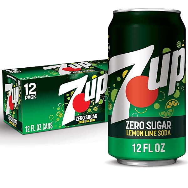 ZERO SUGAR 7-UP SODA, 12 OZ., PACK OF...