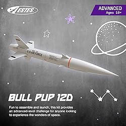Estes 7000 Bull Pup 12D Rocket-Building