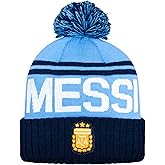 Icon Sports Officially Licensed Argentine Football Association Lionel Messi Beanie - Unisex Kids