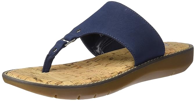 Aerosoles Frauen Offener Zeh Leger Platform Sandalen Blau Groesse 6.5 US /37.5 EU
