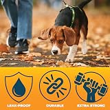 All-Green Pack of 500 Dog Poo Bags with Tie Handles Black view 4