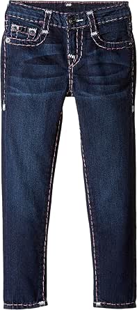 Amazon.com: True Religion - Pantalones vaqueros para mujer, color blanco y  rosa, color azul : Ropa, Zapatos y Joyería