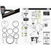 O Ring Replacement Rebuild Kit for Senco Framing Nailer SN60 SN65