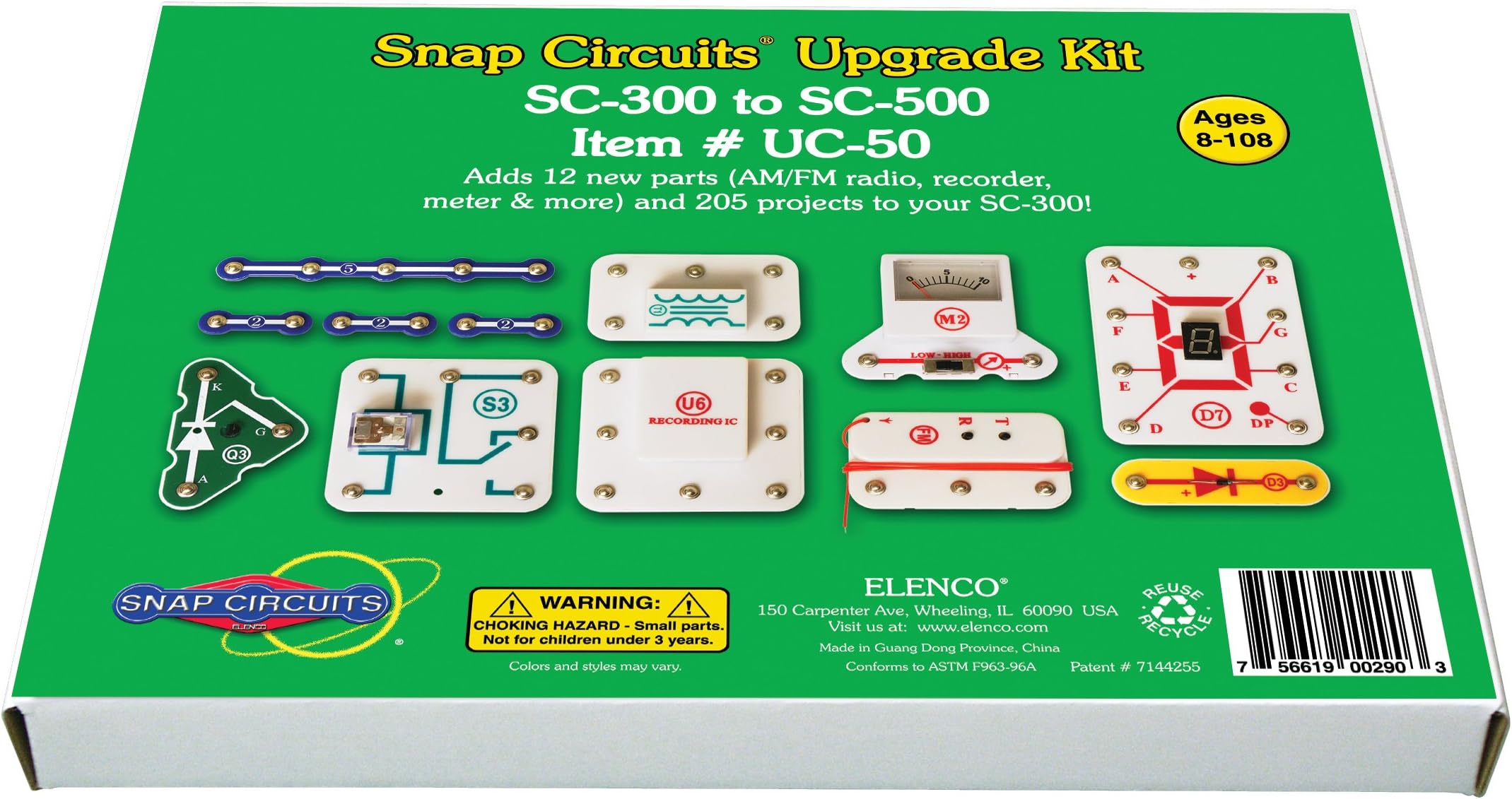 Snap Circuits UC-50 Kit, Assorted