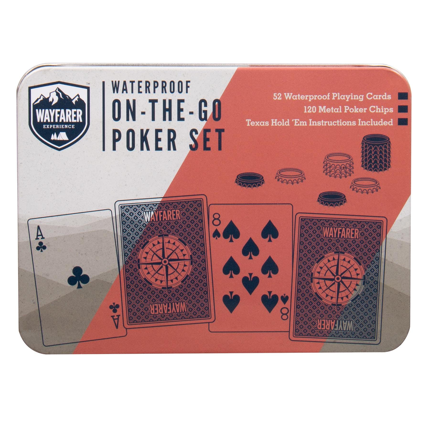FIZZ Unterwegs Poker Set Multicoloured One Size