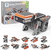 Sillbird Solar Robot Building Kit STEM Gift for Boys Girls Ages 8-14, DIY Educational Science Set for Kids Birthday, 10-in-1 Space Robotics Toys Powered by Sun with 112PCS
