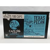Cafe Ole Texas Pecan single serve pods 100 count