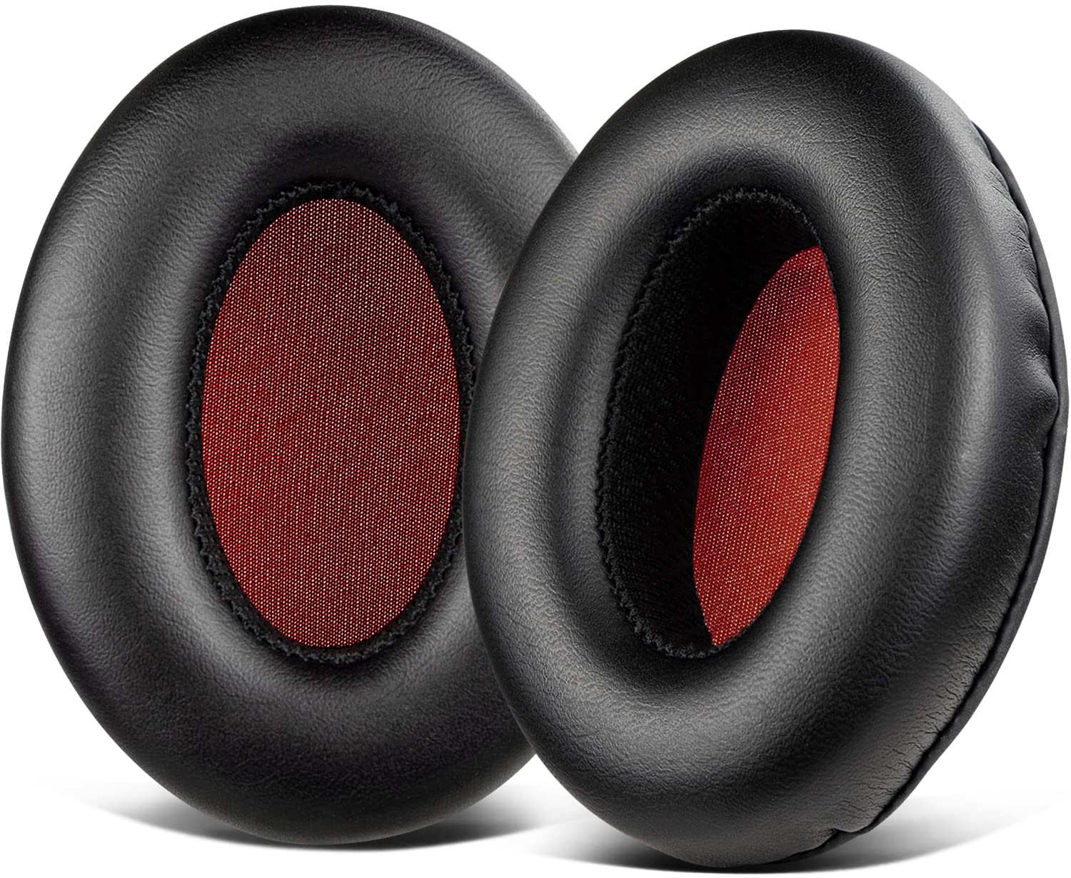 SOULWIT Protein Leather Earpads Replacement for Sennheiser Momentum 1.0 Over/Around Ear Headphones, Ear Pads Cushions with Noise Isolation Foam