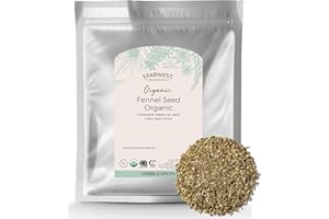Organic Fennel Seed by Starwest Botanicals - 1 lbs