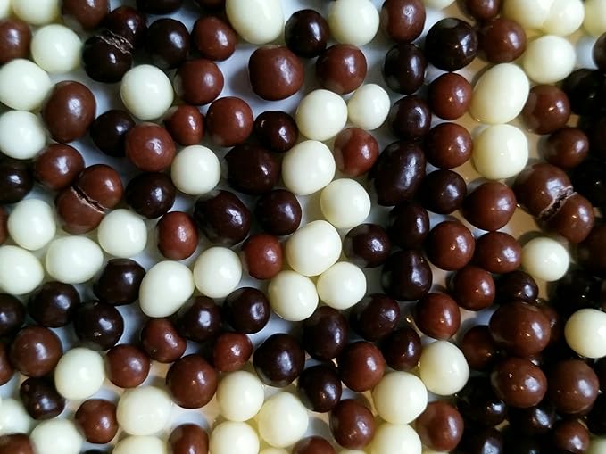 Mixed Chocolate Crunchy Balls for Cake Decoration 50g bag Amazon