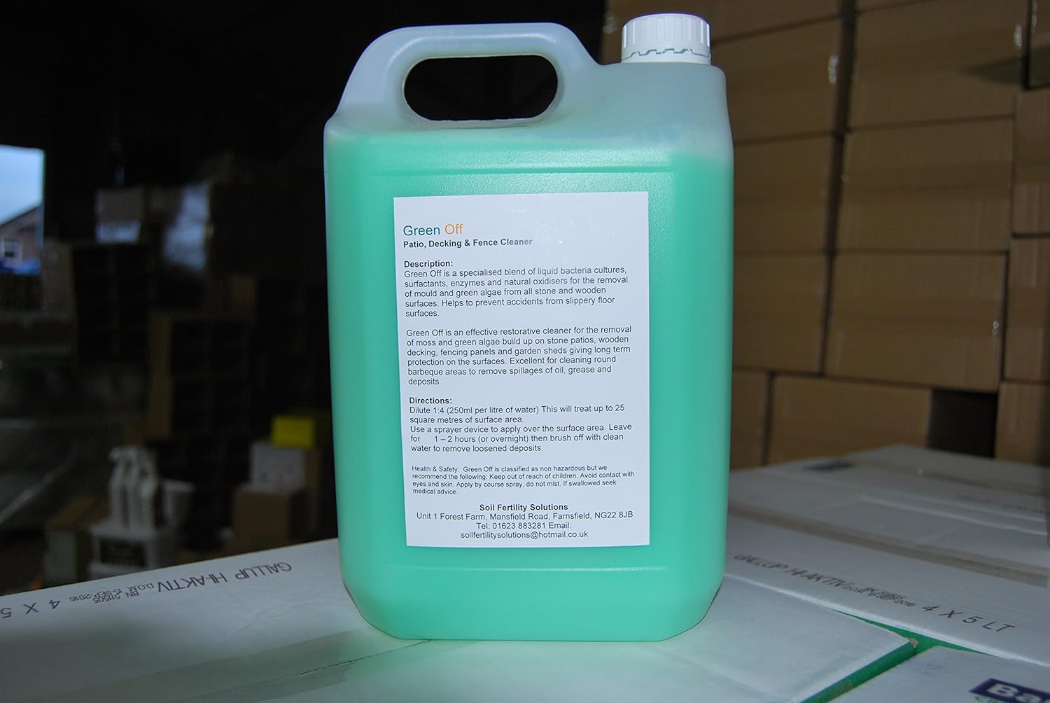 Greenoff Decking And Fence Algae And Mould Remover 5l Amazon Co
