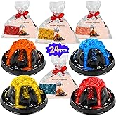 rifamee 24Pcs Volcano Eruption Science Kit Party Favor Experiments Gifts for 4-6 8-12 Age Boys and Girls Valentine's Day Christmas
