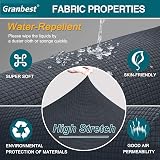 Granbest 3 Seater Water Repellent Sofa Cover Grey High Stretch Non Slip view 3