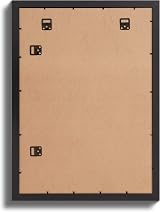 Fabian Clarke London A2 Modern Black Wooden Picture Frame with A3 White Mount view 3