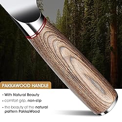 Huusk 10 Inch Bullnose Butcher Knife, Premium